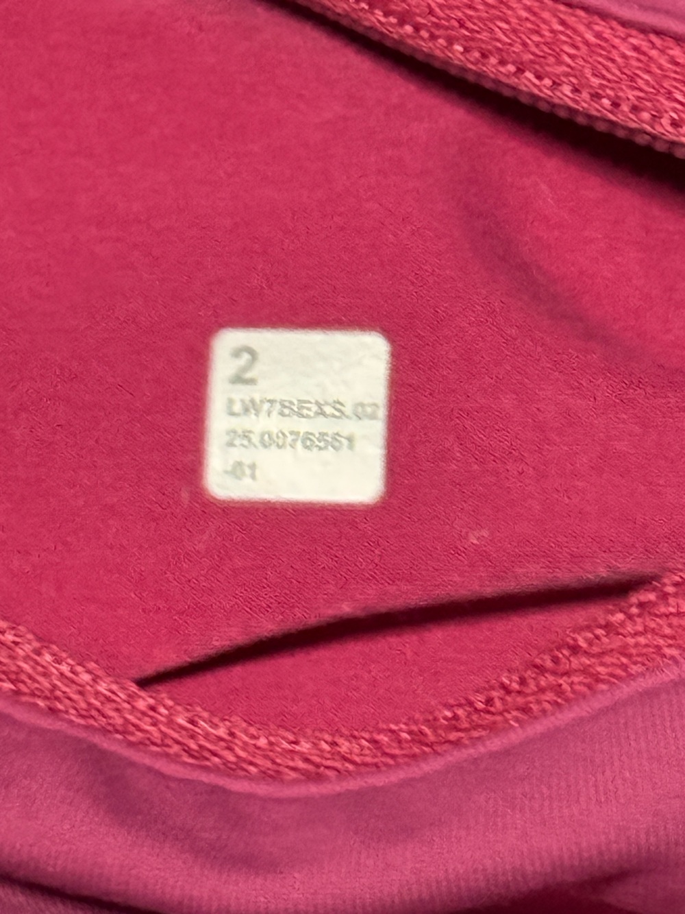 Lululemon Speed Up Shorts pink 2.5” size 2 - Picture 3 of 5